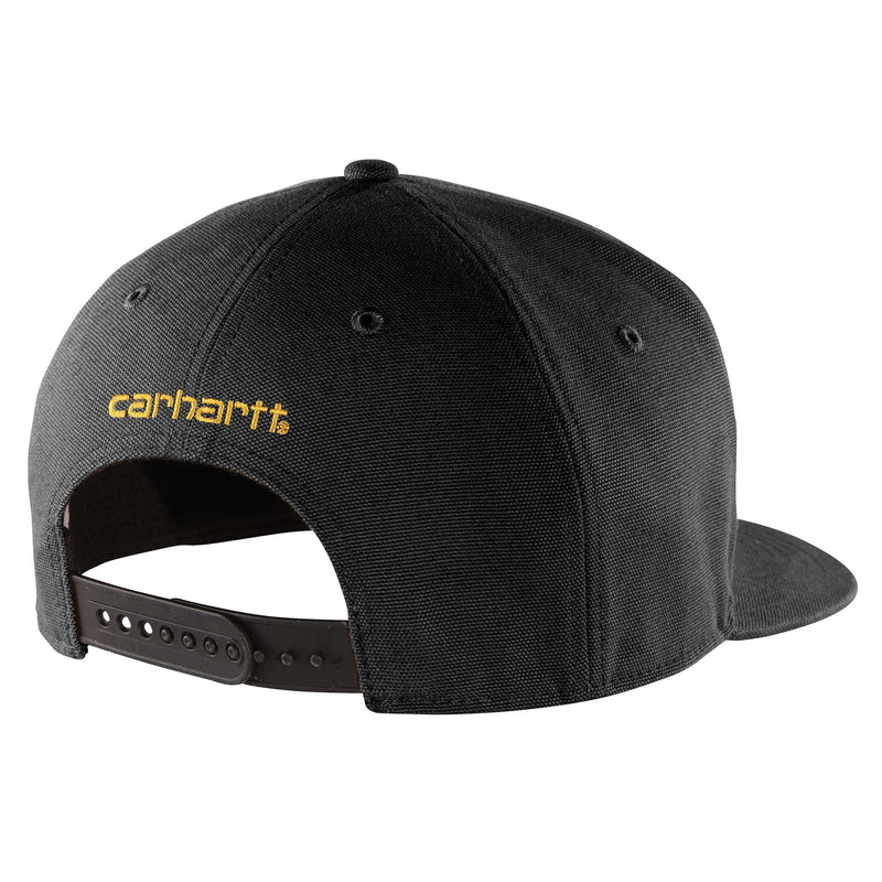 Carhartt 101604 Ashland Firm Duck Flat Brim Hat (CLEARANCE)