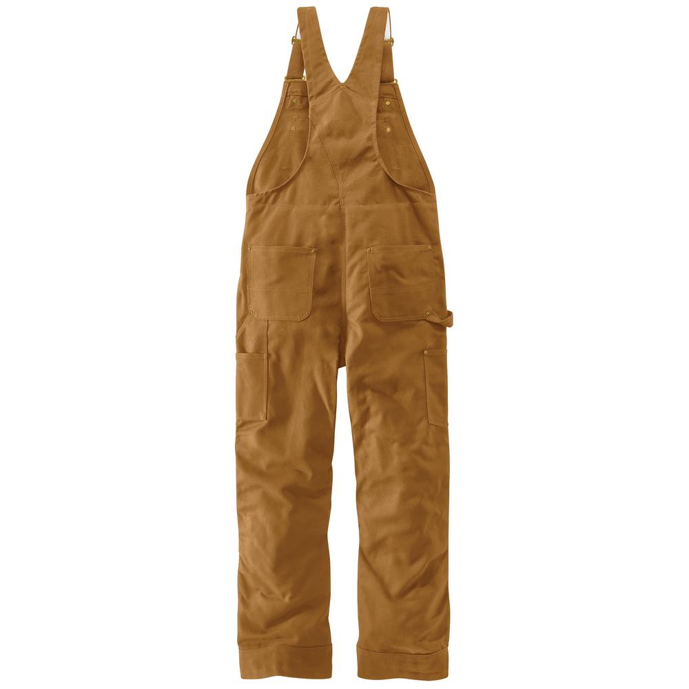 106672 - Carhartt Men's Loose Fit Firm Duck Insulated Bib Overall (Stocked In USA)*
