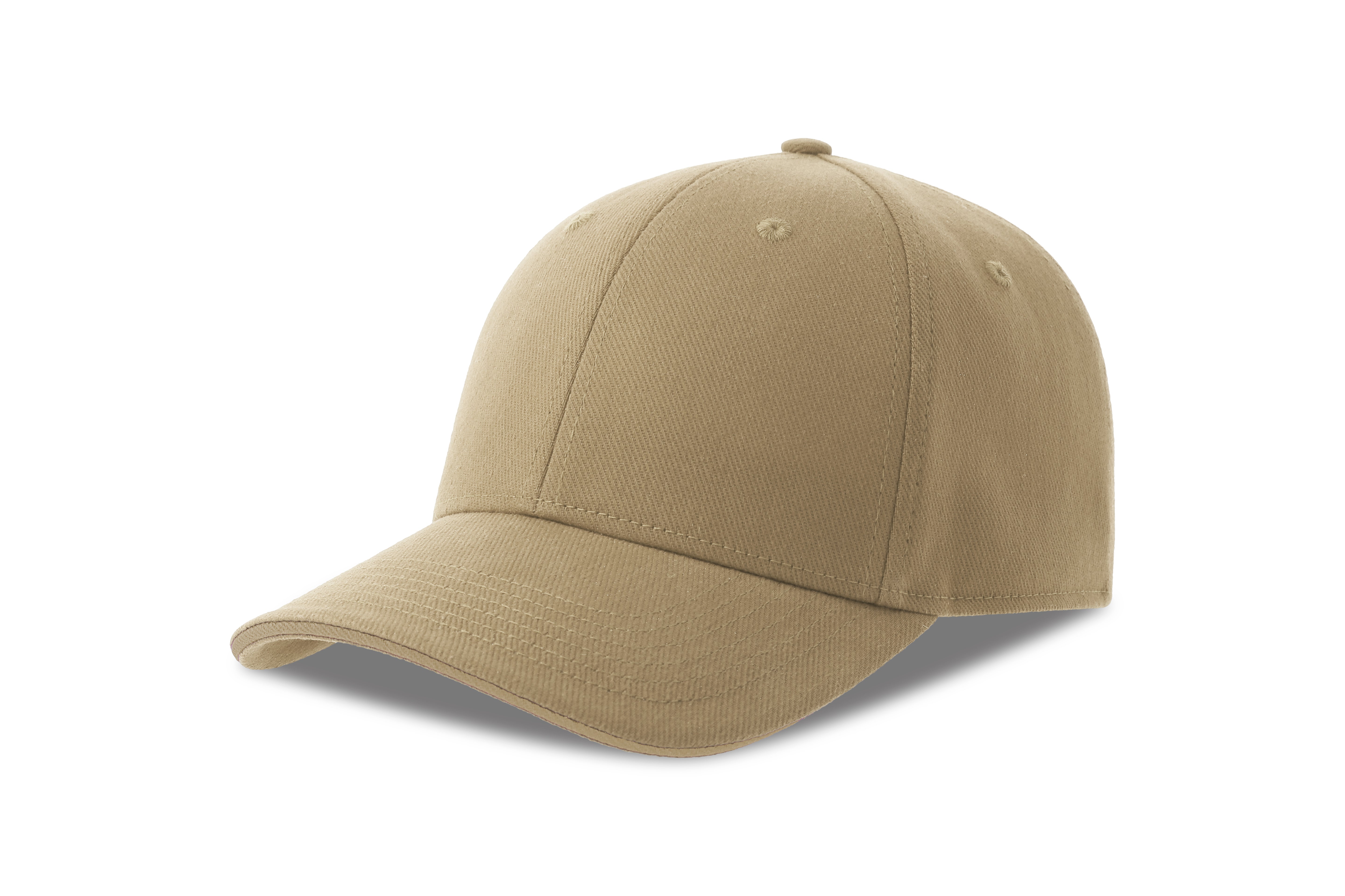 LIBERTY SAND-S Atlantis 6 Panel Hard Front 100% Cotton Cap (Stocked at Supplier Warehouse)