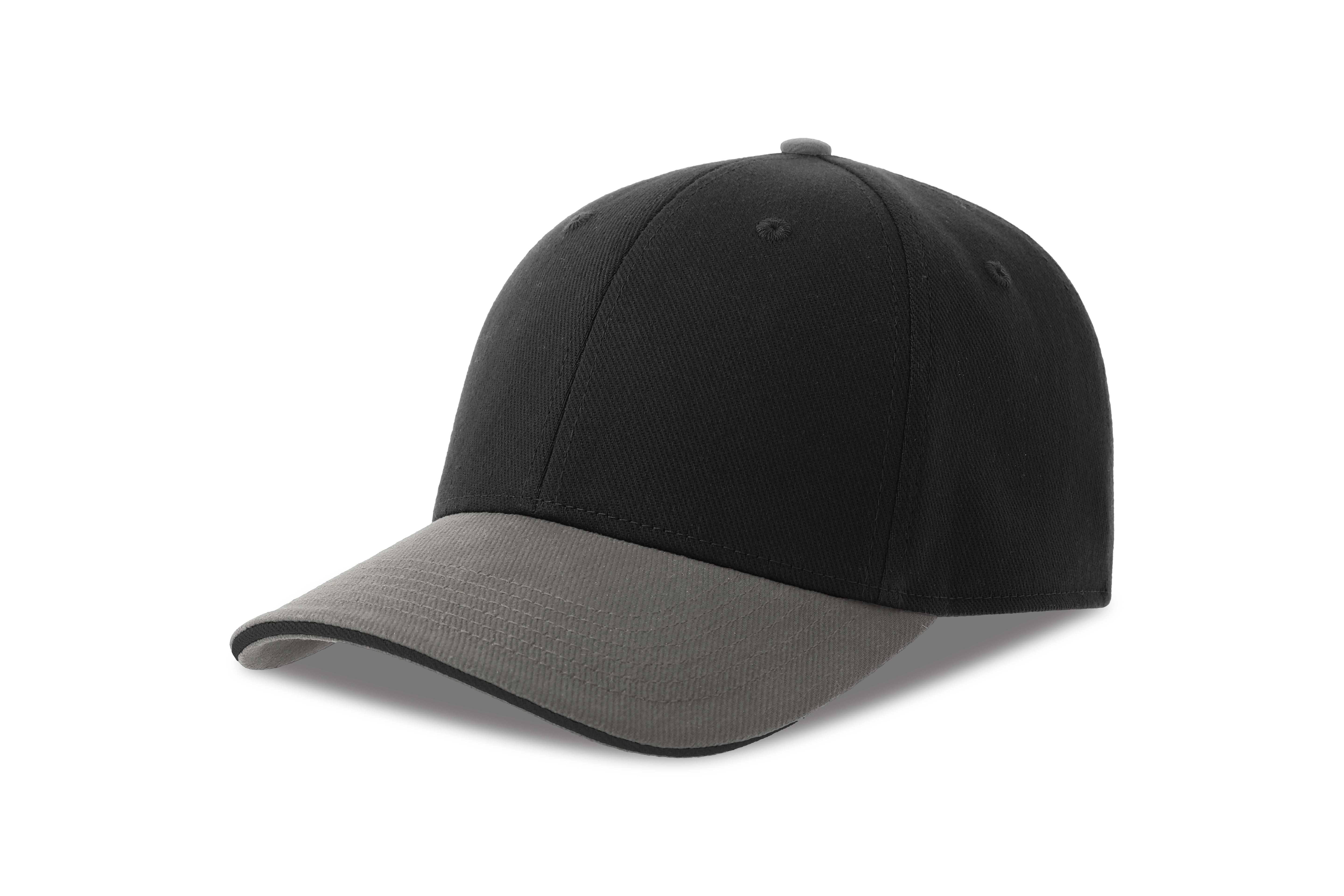 LIBERTY SAND-S Atlantis 6 Panel Hard Front 100% Cotton Cap (Stocked at Supplier Warehouse)