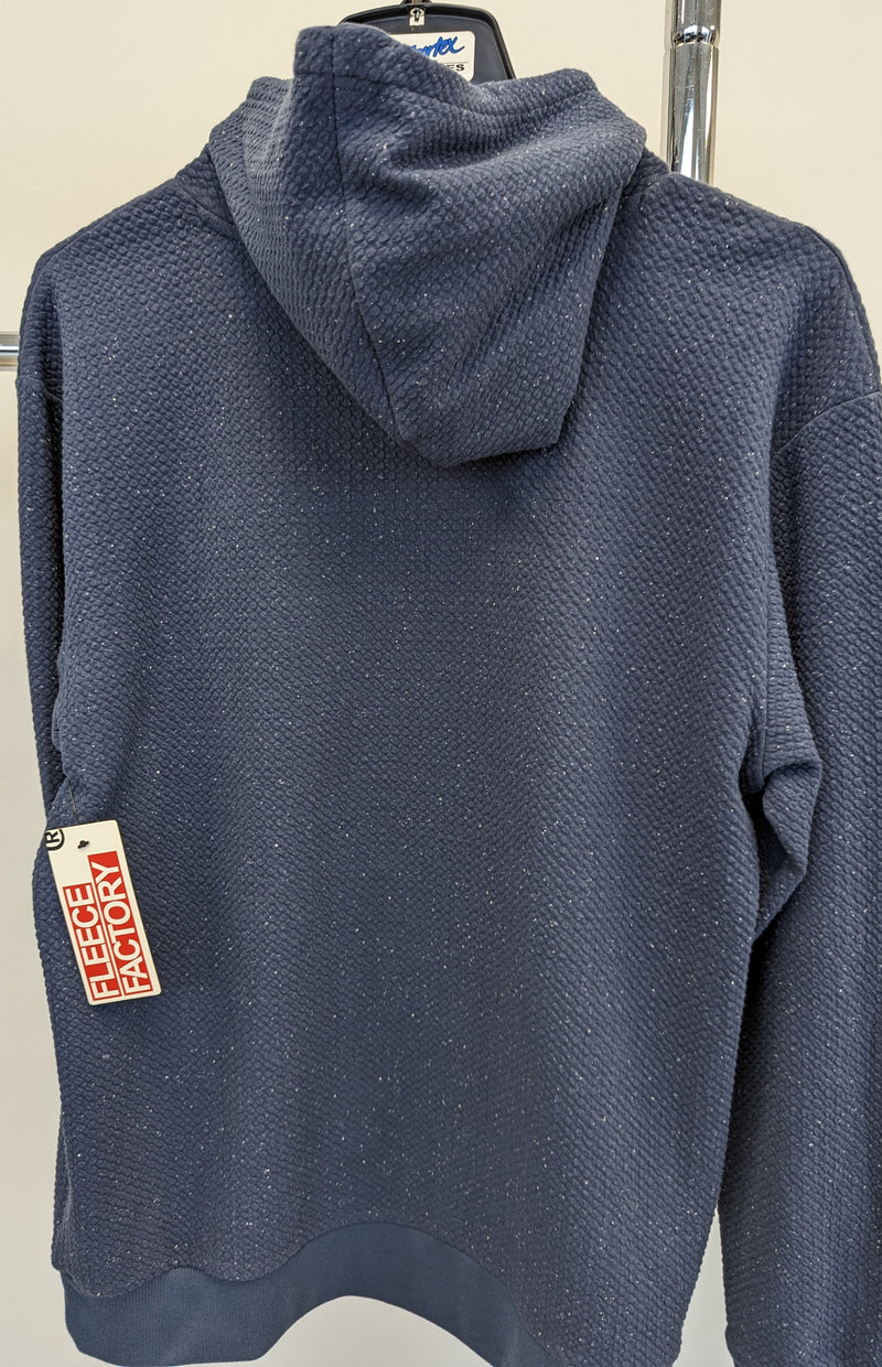 M900-POW - Fleece Factory Popcorn Knit Hooded Sweatshirt (Stocked In Canada)