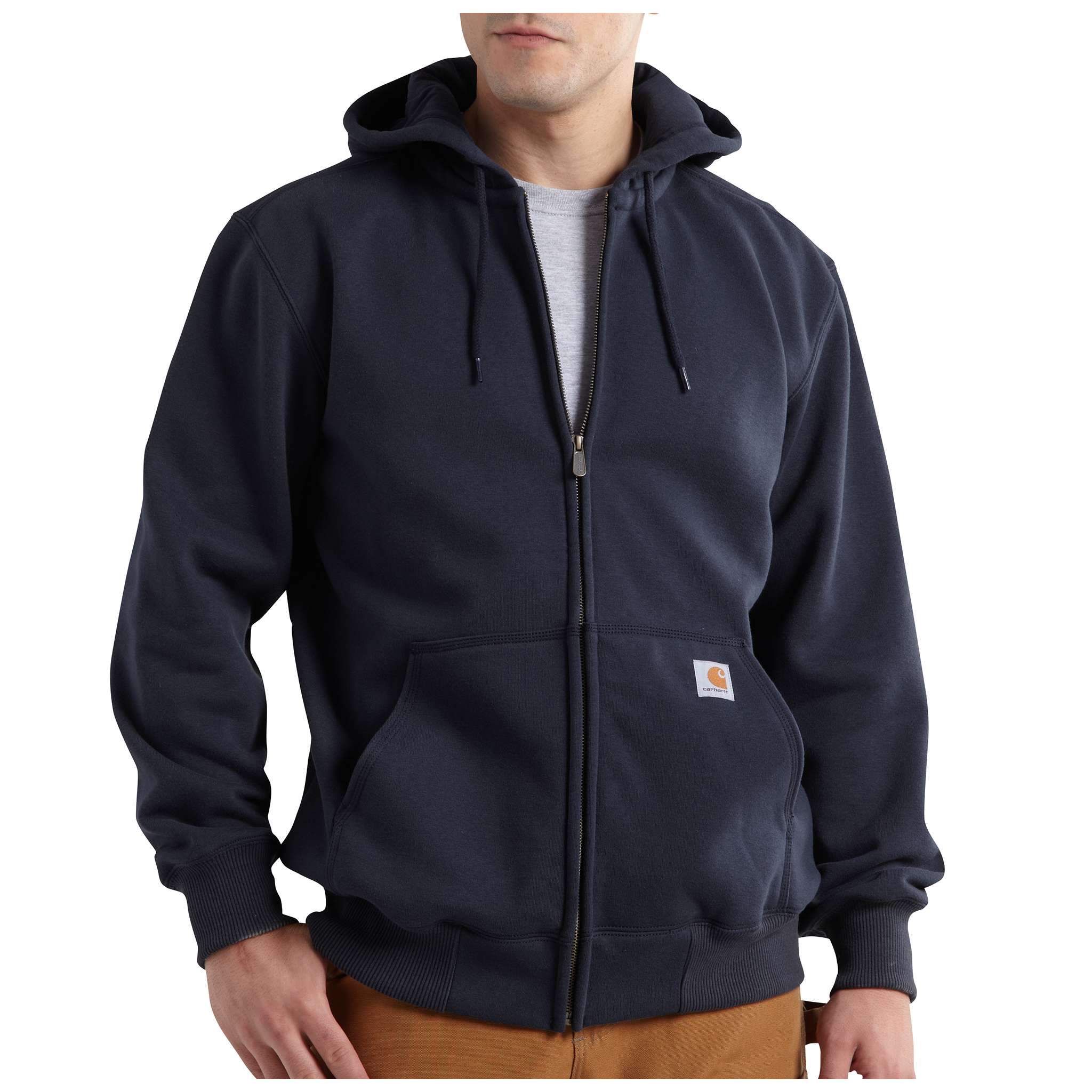 100614 - Carhartt Rain Defender™ Loose Fit Heavyweight Full Zip Sweatshirt (Stocked In USA)*