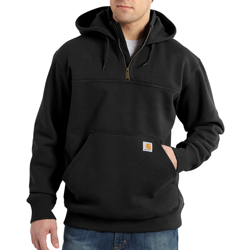 100617 - Carhartt Rain Defender® Paxton Heavyweight Hooded Zip Mock Sweatshirt (Stocked in Canada)