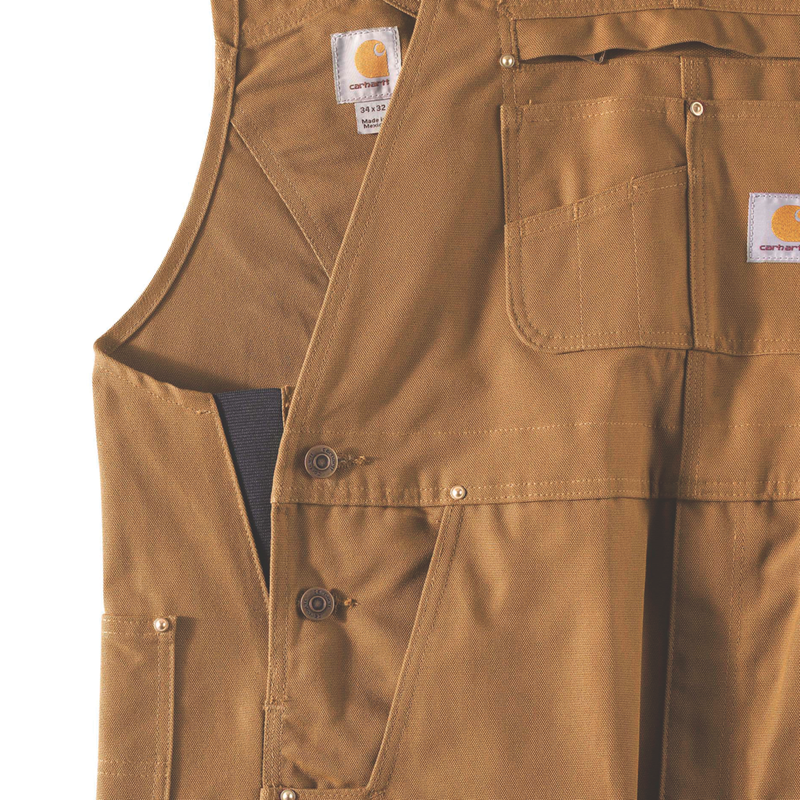 102776 - Carhartt Relaxed Fit Duck Bib Overall (Stocked In Canada) (E)