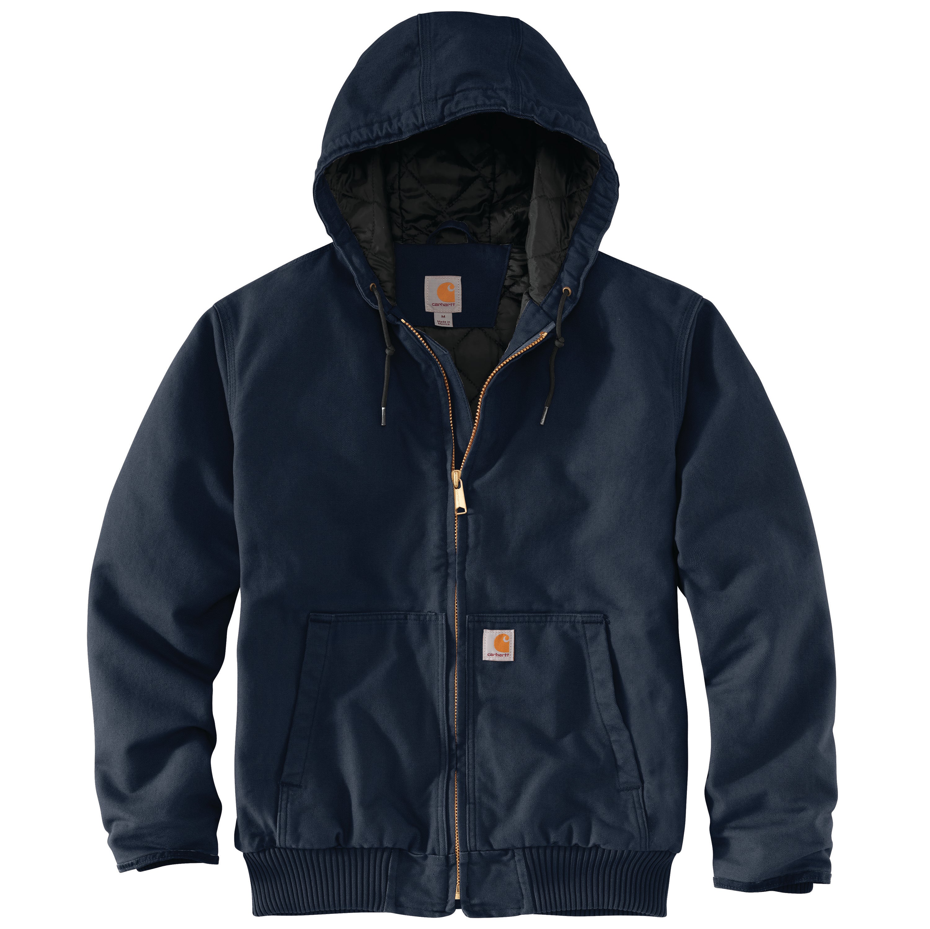 104050 - Carhartt Loose Fit Washed Duck Quilt Lined Active Jac (Stocked In USA)*