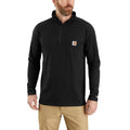 104255 - Carhartt FORCE Relaxed Fit Midweight Long-Sleeve Quarter-Zip Mock-Neck T-Shirt