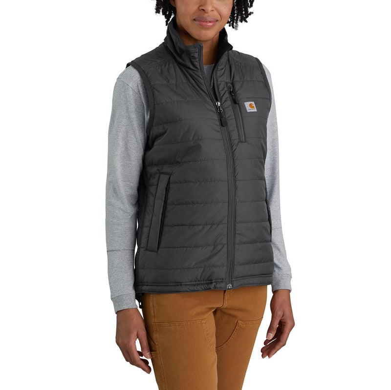 104315 - Carhartt Women's Rain Defender® Nylon Insulated Mock-Neck Vest