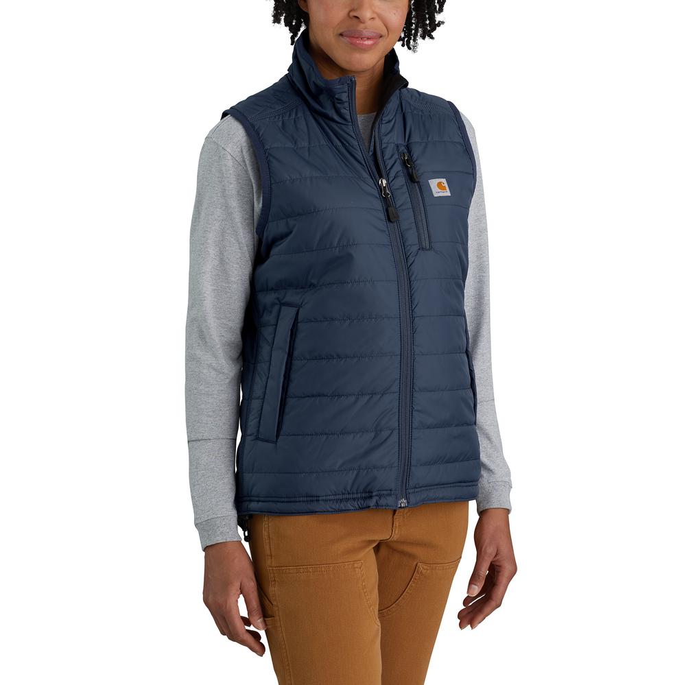 104315 - Carhartt Women's Rain Defender® Nylon Insulated Mock-Neck Vest (Stocked In Canada)*