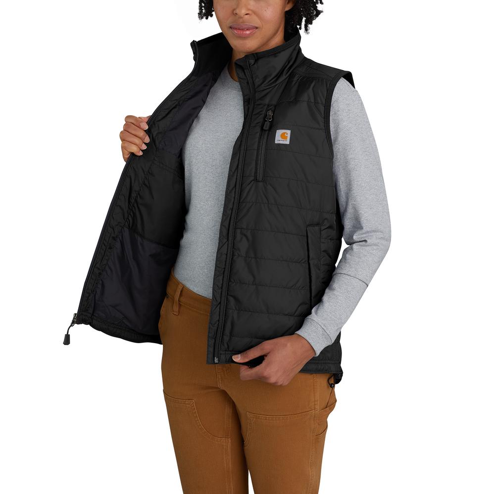 104315 - Carhartt Women's Rain Defender® Nylon Insulated Mock-Neck Vest (Stocked In Canada)*