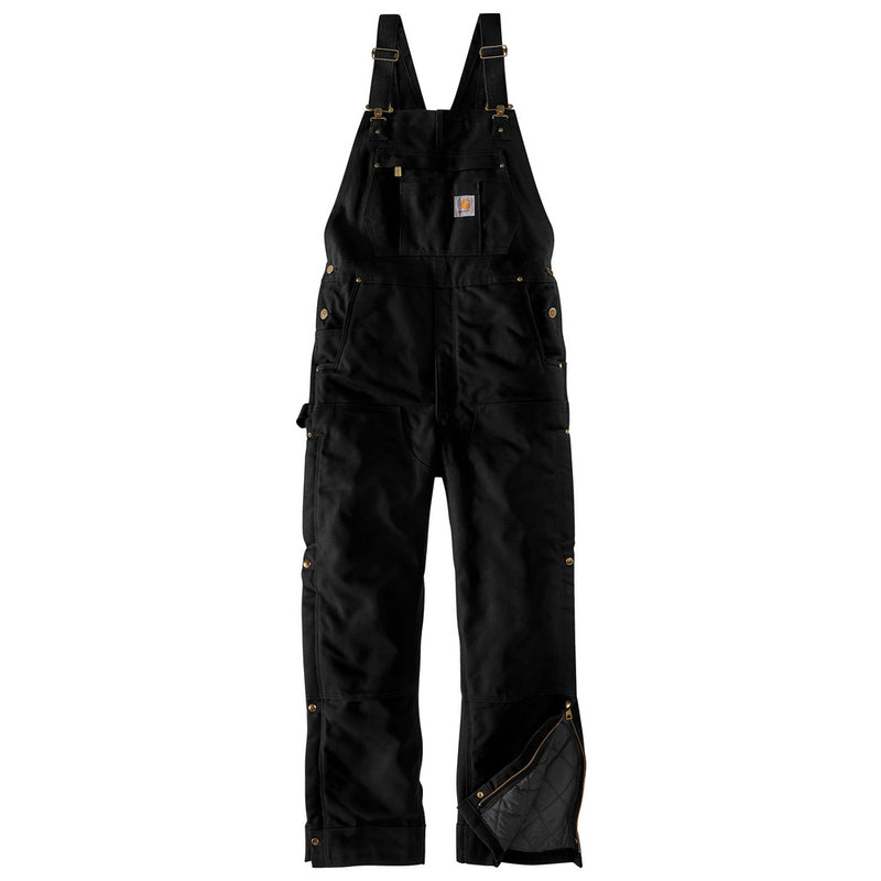 104393 - Carhartt Loose Fit Firm Duck Insulated Bib (Stocked in USA)
