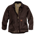 C61 - Carhartt Ridge Coat Sandstone Sherpa Lined (CLEARANCE)