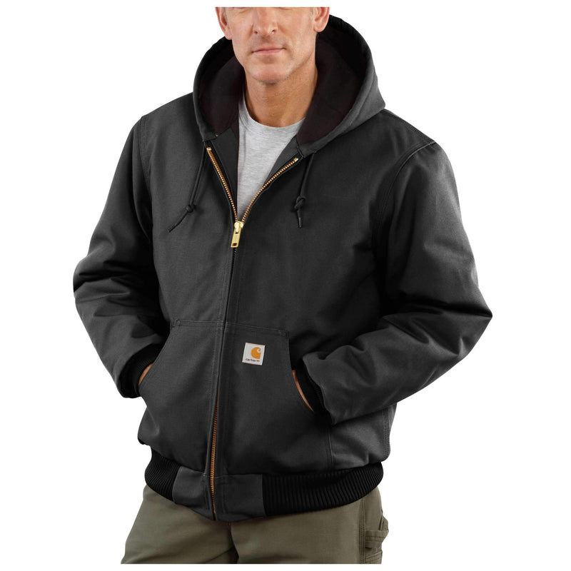J140 - Carhartt Loose Fit Firm Duck Insulated Flannel-Lined Active Jac  (Stocked In Canada)