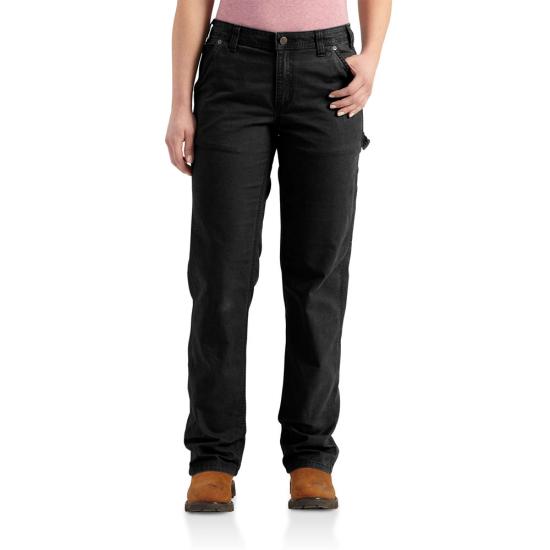 102080 - WOMEN'S RUGGED FLEX® LOOSE FIT CANVAS WORK PANT (CLEARANCE)