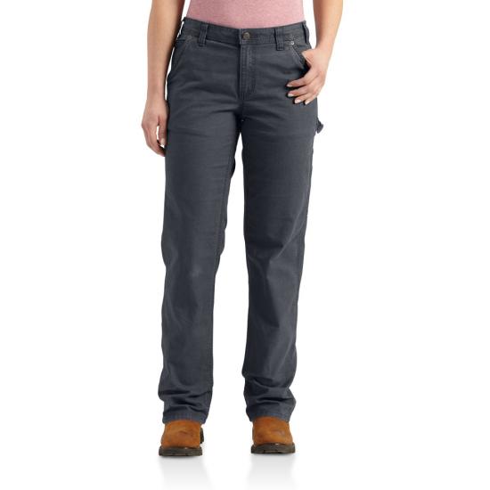 102080 - WOMEN'S RUGGED FLEX® LOOSE FIT CANVAS WORK PANT (CLEARANCE)